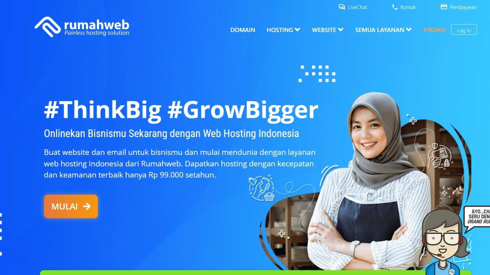 Review Hosting Rumahweb, Apakah Recommended?